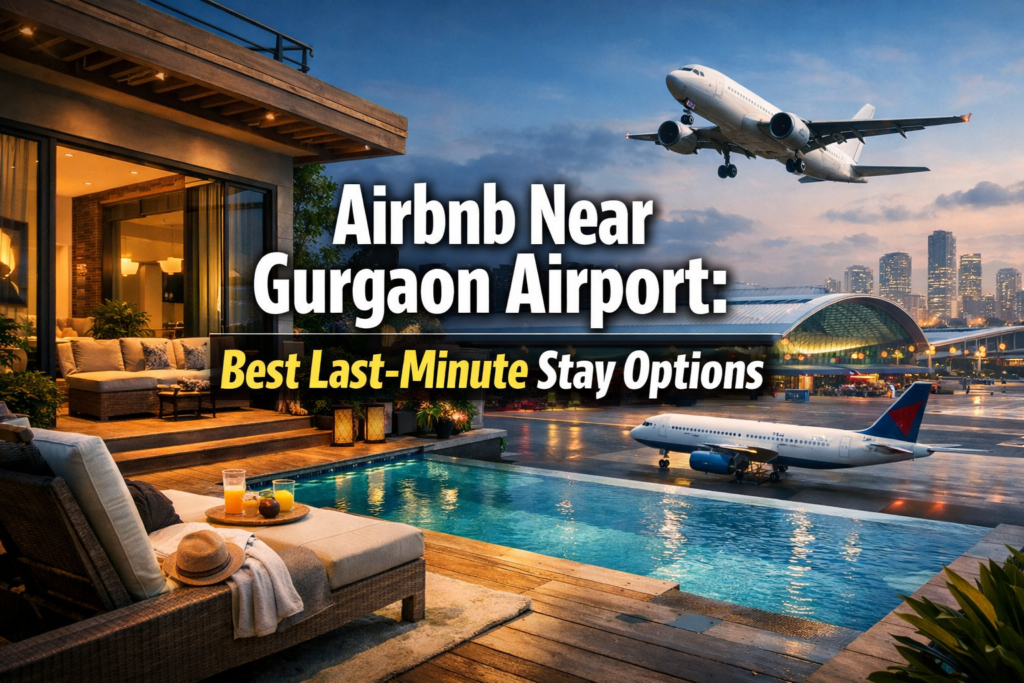 Airbnb Near Gurgaon Airport: Best Last-Minute Stay Options