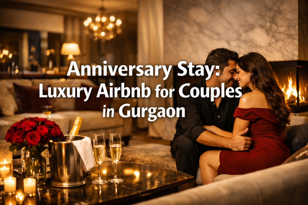 Anniversary Stay: Luxury Airbnb for Couples in Gurgaon