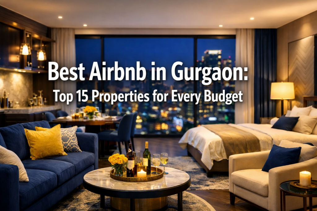 Best Airbnb in Gurgaon: Top 15 Properties for Every Budget