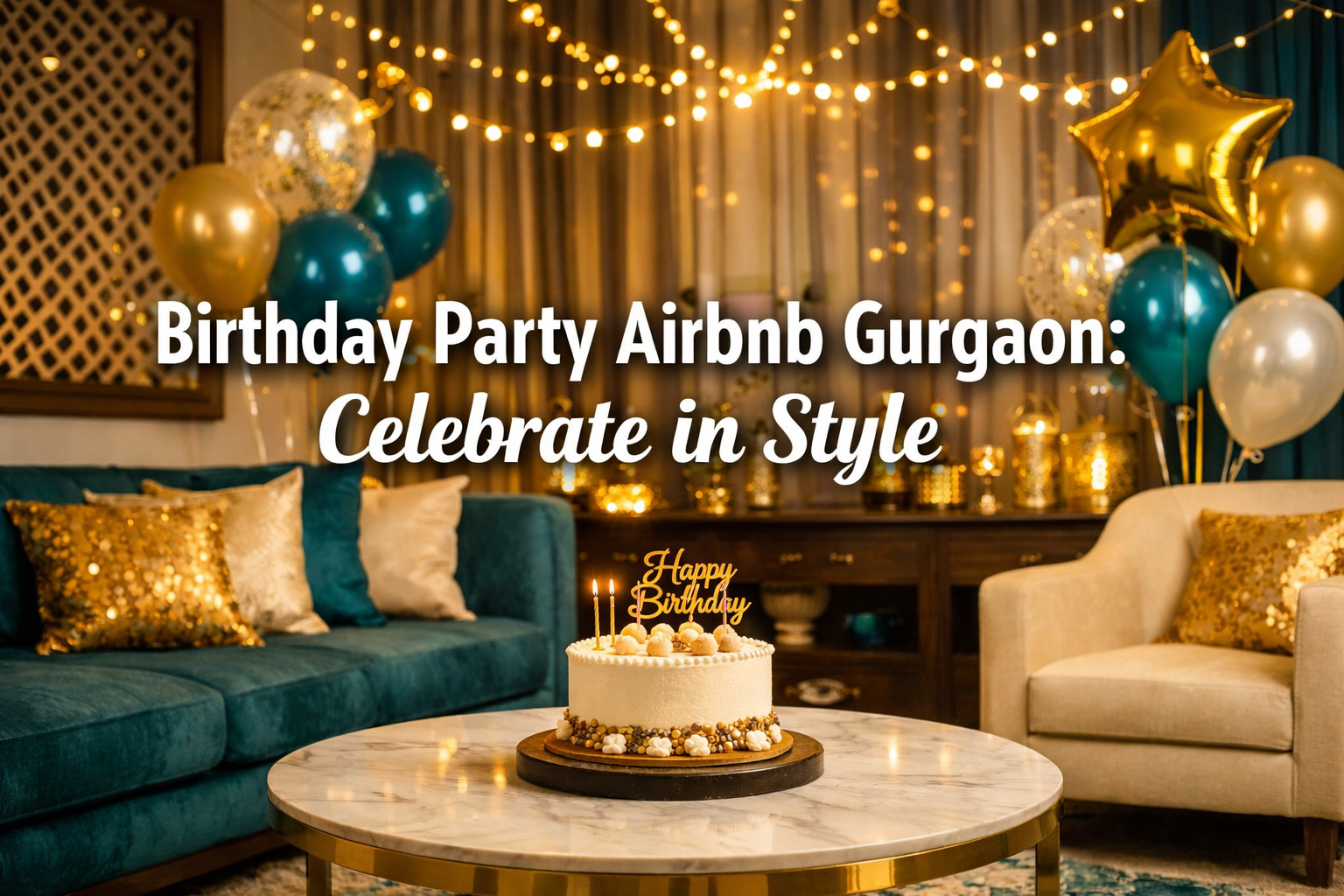 Birthday Party Airbnb Gurgaon: Celebrate in Style