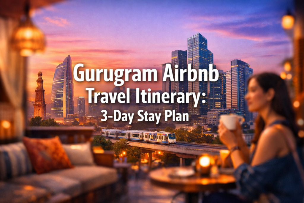 Gurugram Airbnb Travel Itinerary: 3-Day Stay Plan