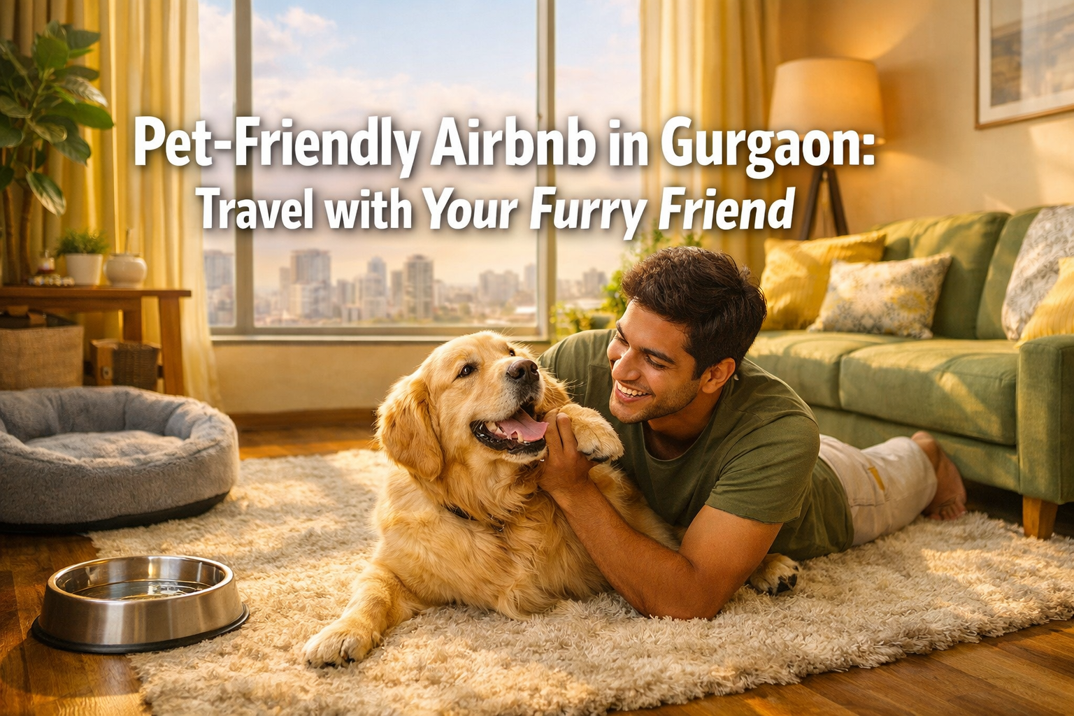 Pet-Friendly Airbnb in Gurgaon: Travel with Your Furry Friend