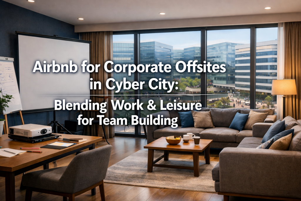 Airbnb for Corporate Offsites in Cyber City: Blending Work & Leisure for Team Building