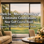 Airbnb for 'Micro-Weddings' & Intimate Celebrations Near Golf Course Road: Luxury Without the Grand Scale