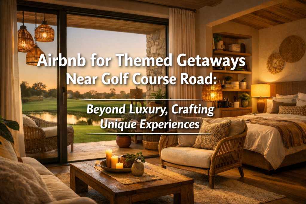 Airbnb for Themed Getaways Near Golf Course Road: Beyond Luxury, Crafting Unique Experiences