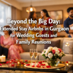 Beyond the Big Day: Extended Stay Airbnbs in Gurgaon for Wedding Guests and Family Reunions