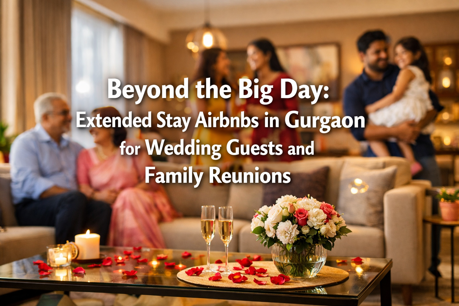 Beyond the Big Day: Extended Stay Airbnbs in Gurgaon for Wedding Guests and Family Reunions