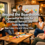 Beyond the Boardroom: Experiential Airbnbs for Corporate Retreats and Team Building Near Cyber City and Udyog Vihar