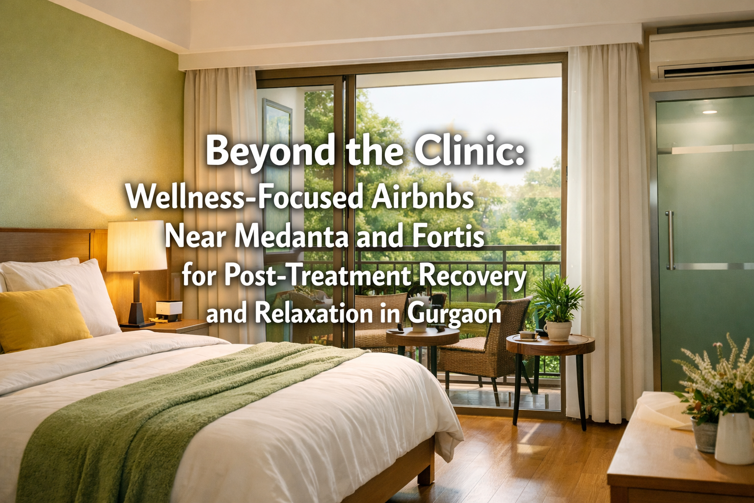 Beyond the Clinic: Wellness-Focused Airbnbs Near Medanta and Fortis for Post-Treatment Recovery and Relaxation in Gurgaon