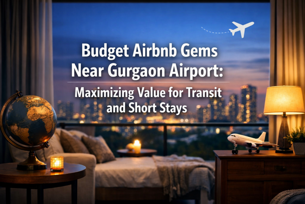 Budget Airbnb Gems Near Gurgaon Airport: Maximizing Value for Transit and Short Stays