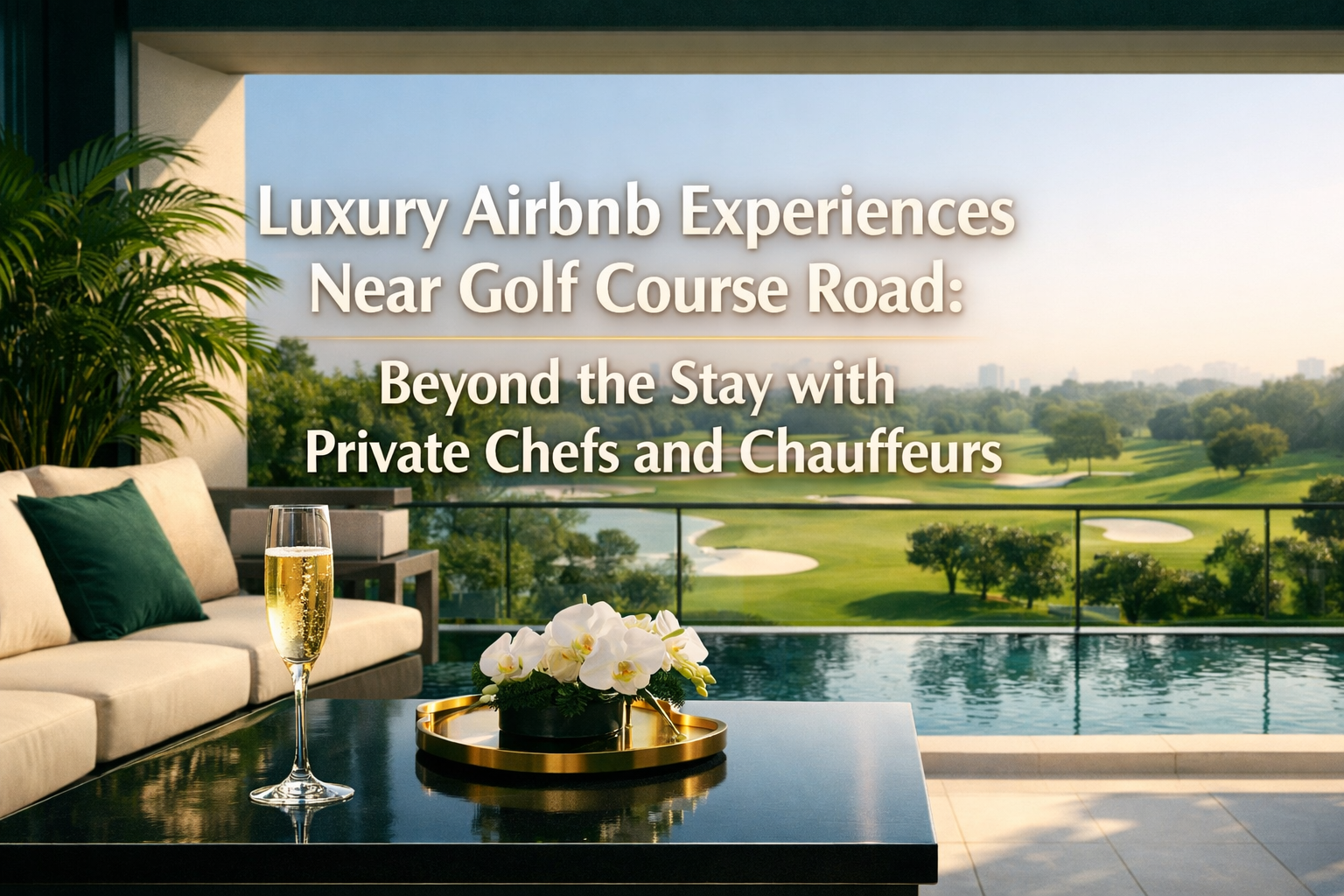 Luxury Airbnb Experiences Near Golf Course Road: Beyond the Stay with Private Chefs and Chauffeurs