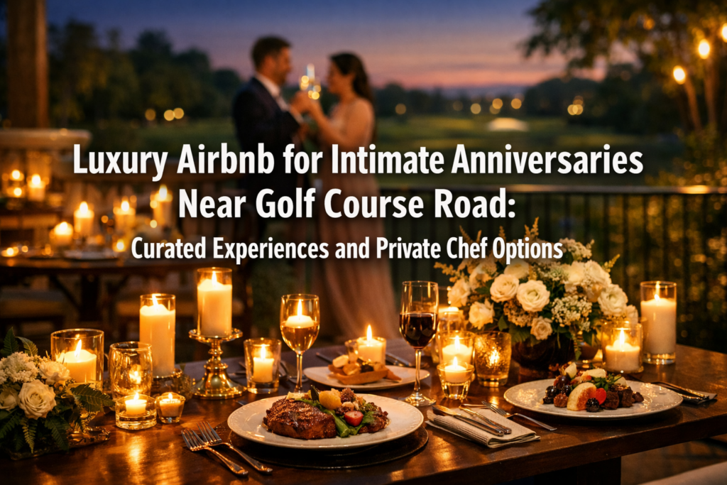 Luxury Airbnb for Intimate Anniversaries Near Golf Course Road: Curated Experiences and Private Chef Options