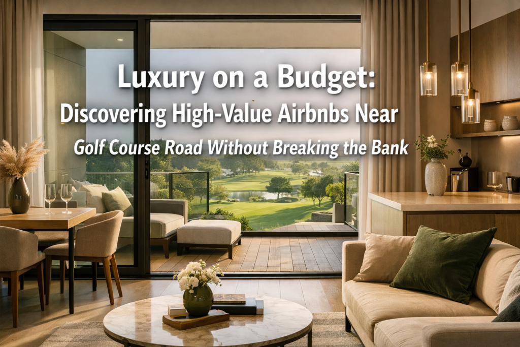 Luxury on a Budget: Discovering High-Value Airbnbs Near Golf Course Road Without Breaking the Bank