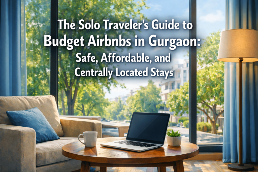 The Solo Traveler's Guide to Budget Airbnbs in Gurgaon: Safe, Affordable, and Centrally Located Stays