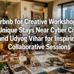Airbnb for Creative Workshops: Unique Stays Near Cyber City and Udyog Vihar for Inspiring Collaborative Sessions