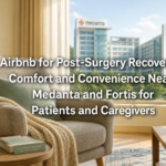 Airbnb for Post-Surgery Recovery: Comfort and Convenience Near Medanta and Fortis for Patients and Caregivers