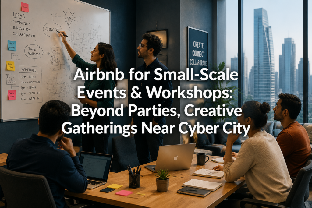 Airbnb for Small-Scale Events & Workshops: Beyond Parties, Creative Gatherings Near Cyber City