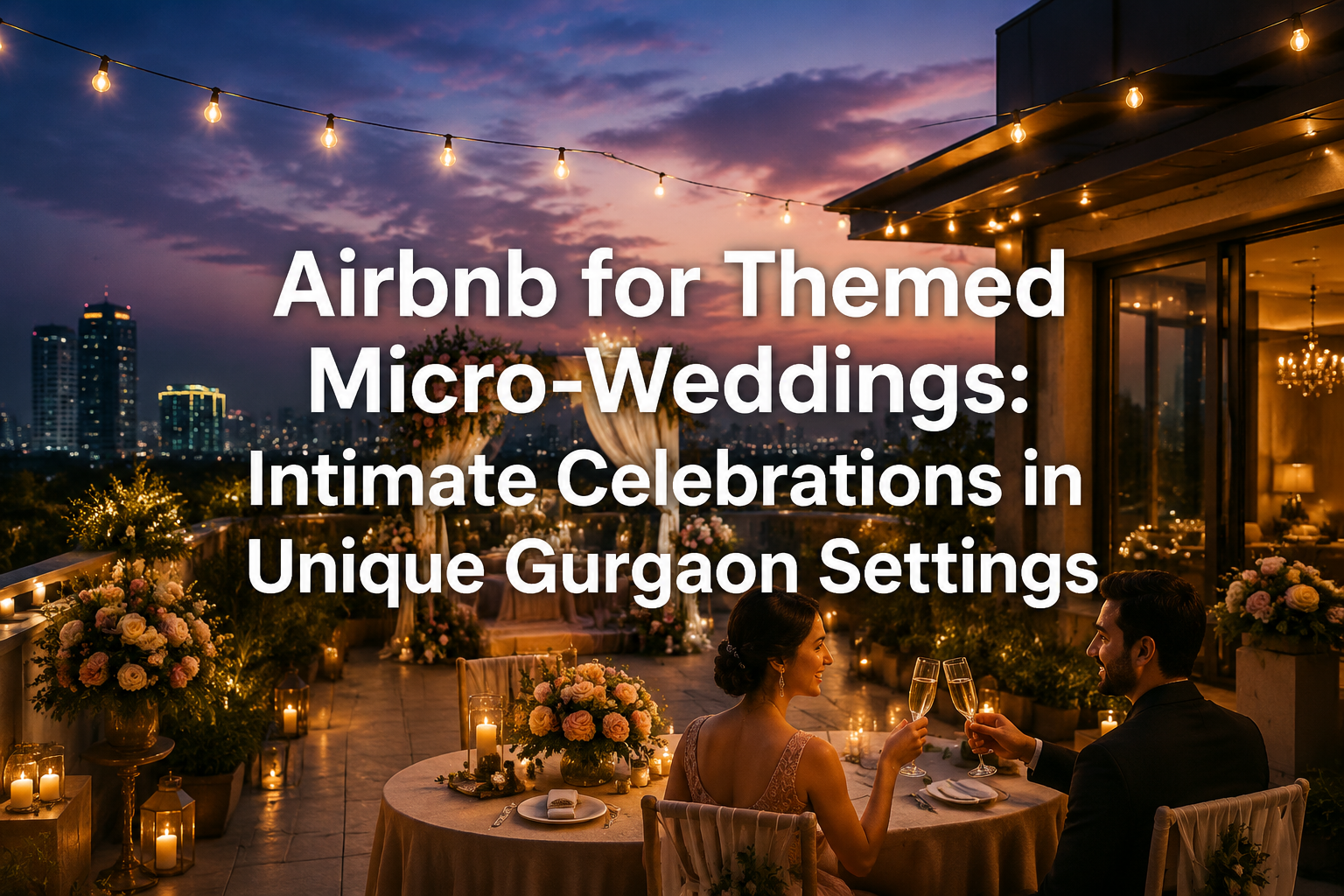 Airbnb for Themed Micro-Weddings: Intimate Celebrations in Unique Gurgaon Settings