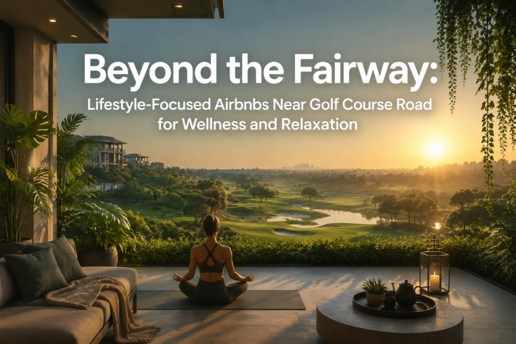 Beyond the Fairway: Lifestyle-Focused Airbnbs Near Golf Course Road for Wellness and Relaxation
