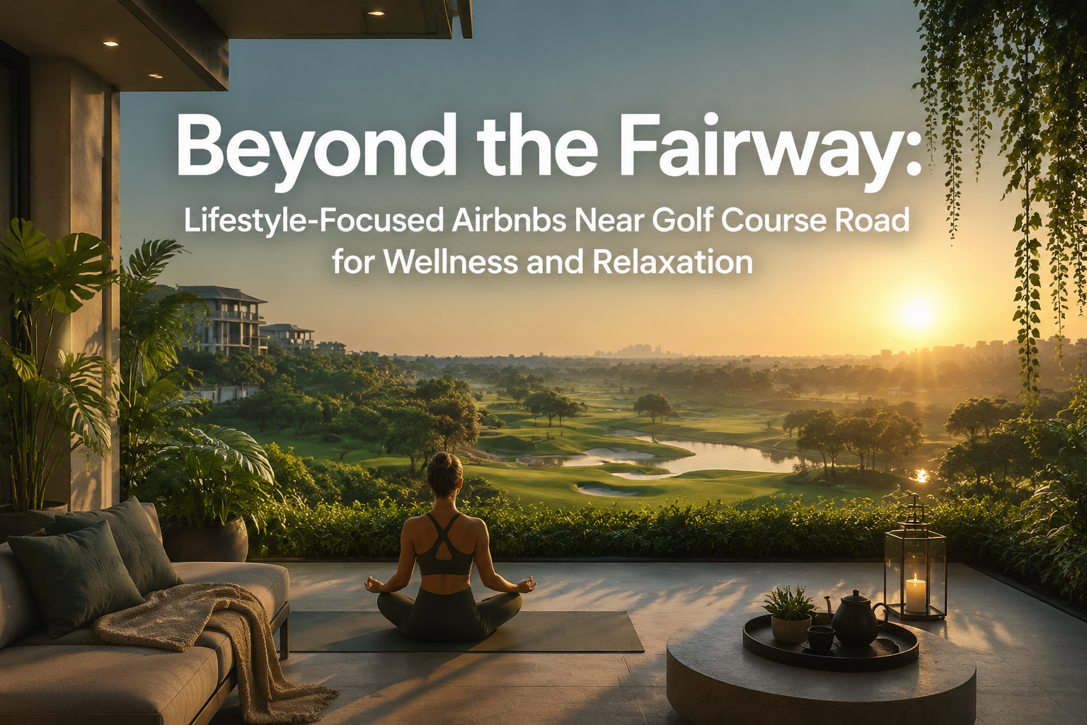 Beyond the Fairway: Lifestyle-Focused Airbnbs Near Golf Course Road for Wellness and Relaxation