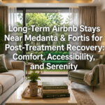 Long-Term Airbnb Stays Near Medanta & Fortis for Post-Treatment Recovery: Comfort, Accessibility, and Serenity