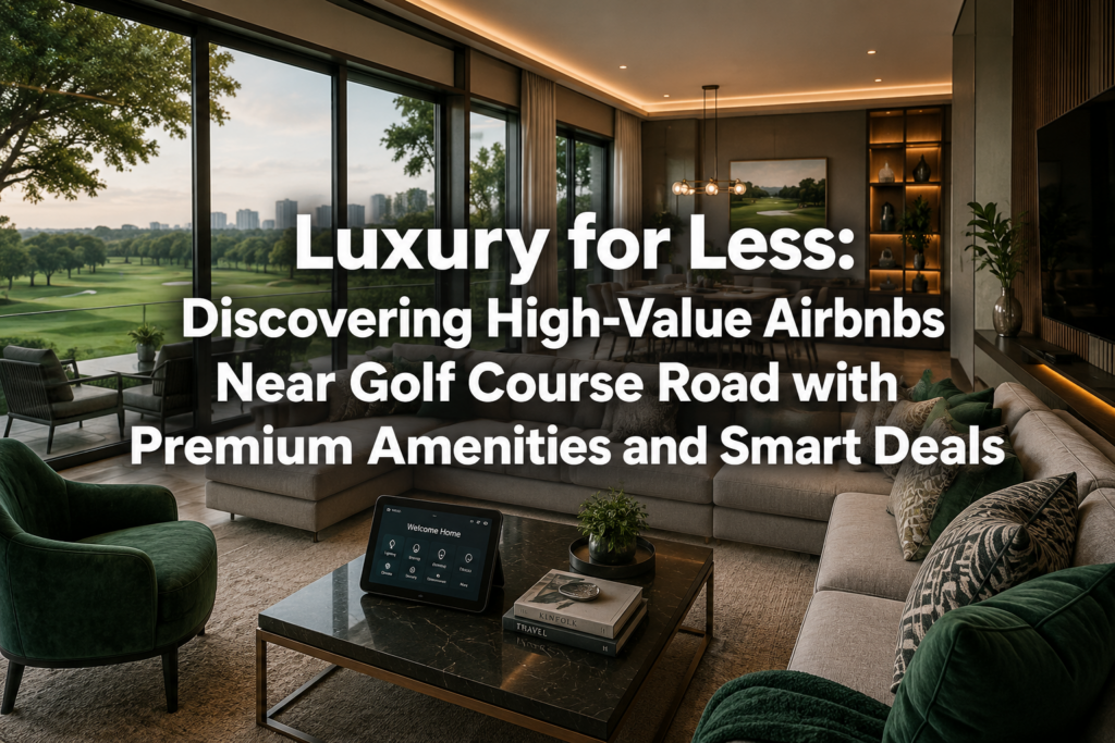 Luxury for Less: Discovering High-Value Airbnbs Near Golf Course Road with Premium Amenities and Smart Deals