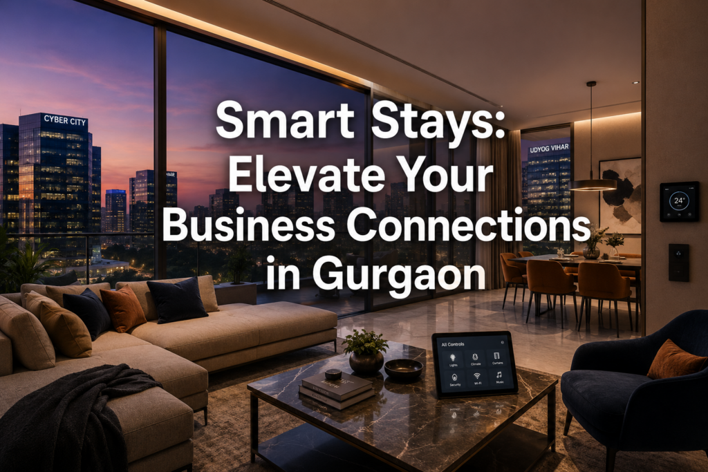 Smart Stays: How to Leverage Airbnb for Business Networking and Collaboration Near Cyber City and Udyog Vihar