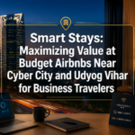 Smart Stays: Maximizing Value at Budget Airbnbs Near Cyber City and Udyog Vihar for Business Travelers