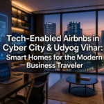 Tech-Enabled Airbnbs in Cyber City & Udyog Vihar: Smart Homes for the Modern Business Traveler