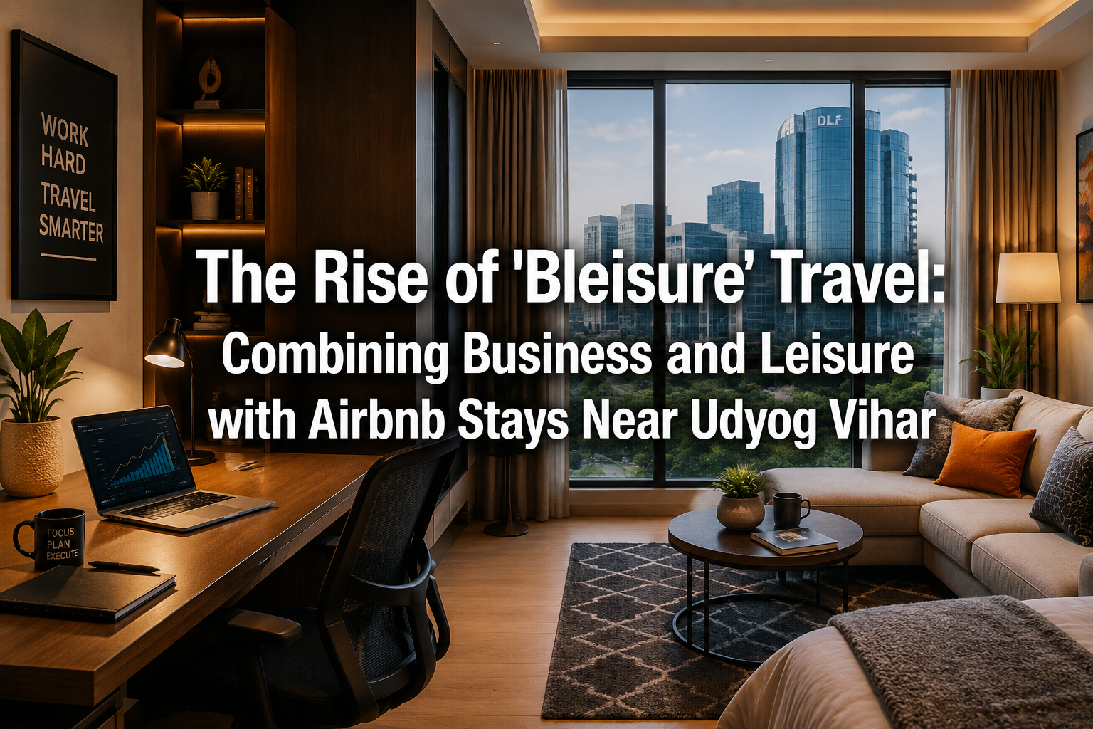 The Rise of 'Bleisure' Travel: Combining Business and Leisure with Airbnb Stays Near Udyog Vihar