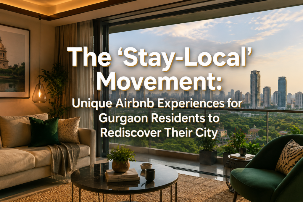 The 'Stay-Local' Movement: Unique Airbnb Experiences for Gurgaon Residents to Rediscover Their City