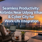 Work-Life Integration: Airbnbs Near Udyog Vihar & Cyber City with Dedicated Co-Working Spaces and Wellness Amenities