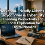 Workation-Friendly Airbnbs in Udyog Vihar & Cyber City: Blending Productivity and Local Exploration for Digital Nomads